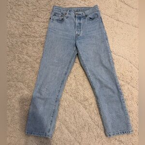 Levi’s Premium 501 Cropped jeans
